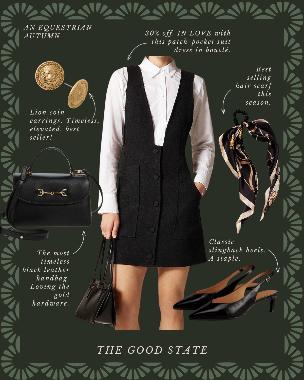 An Equestrian Autumn🍂 🐎 This collection is for all the Ivy League girlies living their best life as the weather begins to cool down and the leaves begin to change. For the ladies whose wardrobes consist of traditional staples like a crisp white button up and a timeless blazer. This is for the Ralph Lauren lovers who appreciate a blend of casual and refined pieces. A blend of English Equestrian and Americana…with a touch of Gilmore Girls💁🏼‍♀️ The ones who love all things suede, plaid and of course good denim moment and a pair of riding boots. This is for the girlies who thrive when layering clothes and who accessorize with a silk scarf, wrist watch and leather bag. This collection is for the ladies who love quality pieces that are classic, preppy, polished and will stand the test of time and outlive the ever changing trends. This is for you, my fellow Fall girlies🍂 #ltkunder50 #amazonfashion #founditonamazon #slowliving #romantizeyourlife #fall #fallstyle #fallseason #autumn #90sera #90style #90saesthetic #ralphlauren #equestrian #horserider #americana #fallfashion #falloutfit #preppyfashion #ivyleague Wedding guest, jeans, back to school, college outfit ideas, riding boots, wedding guest dress, western style, JCrew, JCrew factory, Anthropologie, Anthro, quince, nordstrom, tuckernuck, Walmart fashion, H&M, mini dress, fall photoshoot, designer look for less, saddle bag, boots, jacket, coat, family photos outfits, madewell, Toups and co, clean beauty, Kate spade, Amazon fashion, loafers, Breda, Susan Shaw, loeffler Randall, the good state, Lauren England

#LTKSaleAlert #LTKStyleTip #LTKFindsUnder100