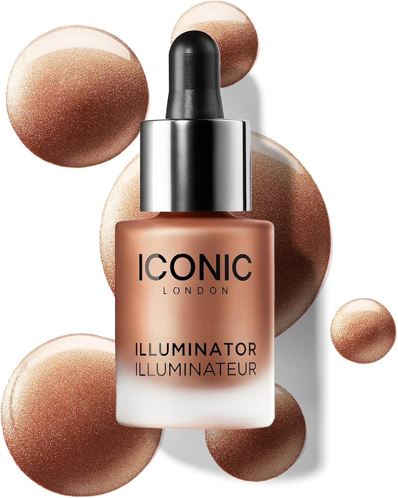 ICONIC LONDON Illuminator | Liquid Highlighting Drops for a Radiant Glow, Cruelty-Free, Vegan Mak... | Amazon (US)