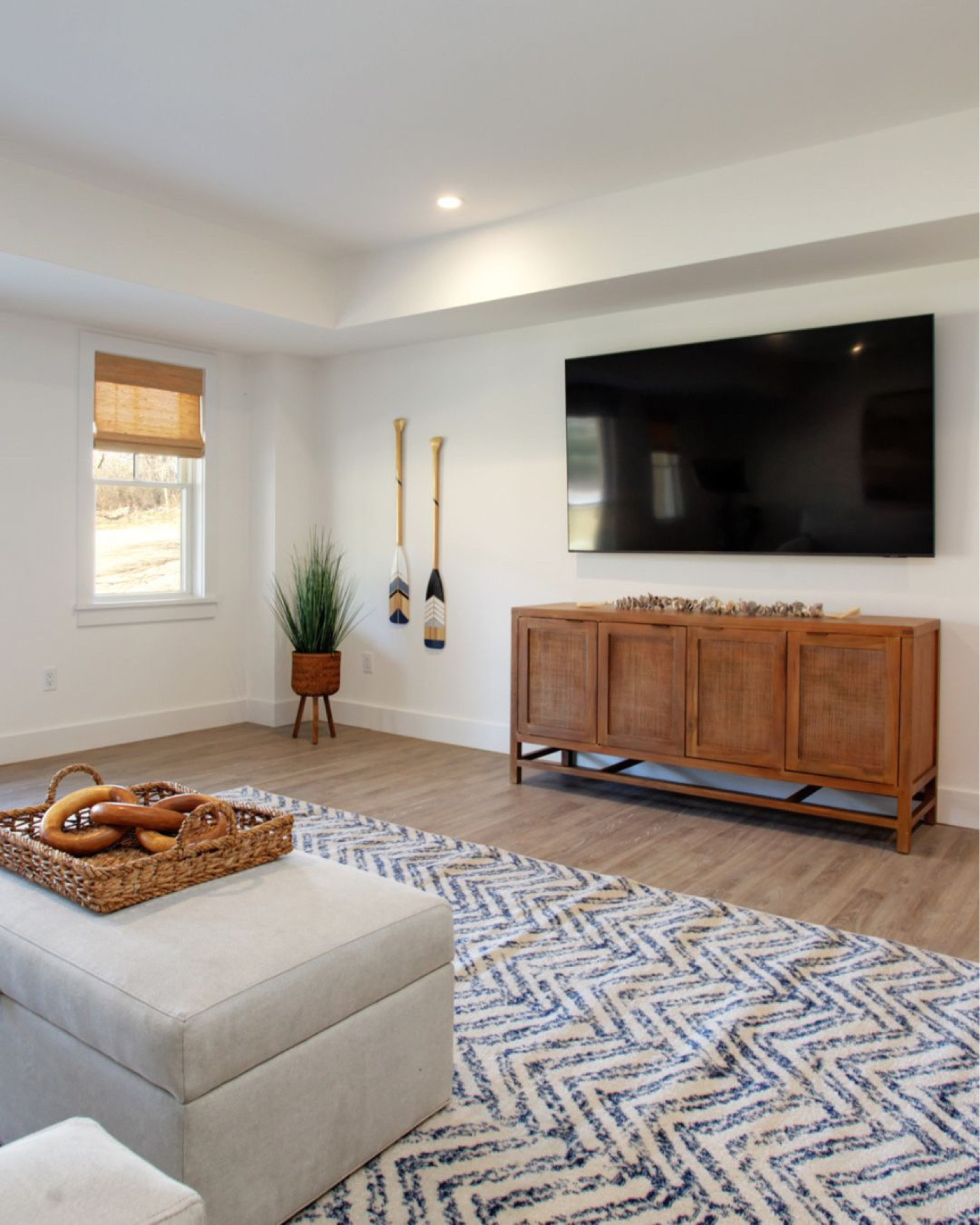 I love that the Making Waves beach house rental on Cape Cod has a second living room in the lower level, which is great for kids (or those sports loving husbands!). Link to this gorgeous 4 bed, 3.5 bath beach house rental is in my IG bio! Mention Casually Coastal during the booking process for a free gift card to Osterville Fish Too!
-
home decor, coastal decor, beach house decor, beach decor, beach style, coastal home, coastal home decor, coastal decorating, coastal interiors, coastal house decor, home accessories decor, coastal accessories, beach style, coastal living room, sideboard, entertainment center, woven sideboard, coffee table decor, living room rugs, blue & white rugs, coastal rugs, rugs on sale, cape cod beach house, 9x12 rugs, 8x10 rugs, TV stand, beach house rugs

#LTKunder50 #LTKhome #LTKunder100