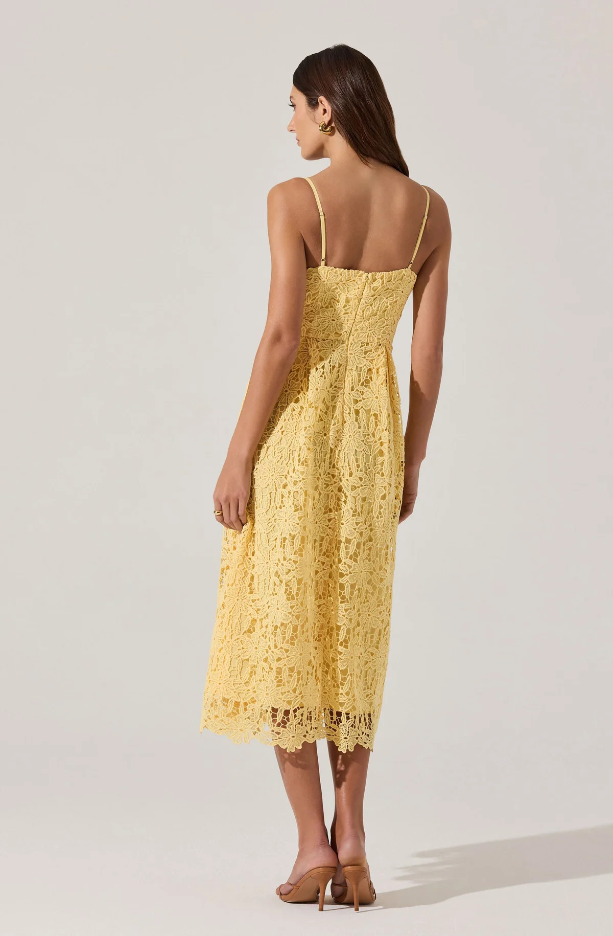Lace Midi Dress | ASTR The Label (US)