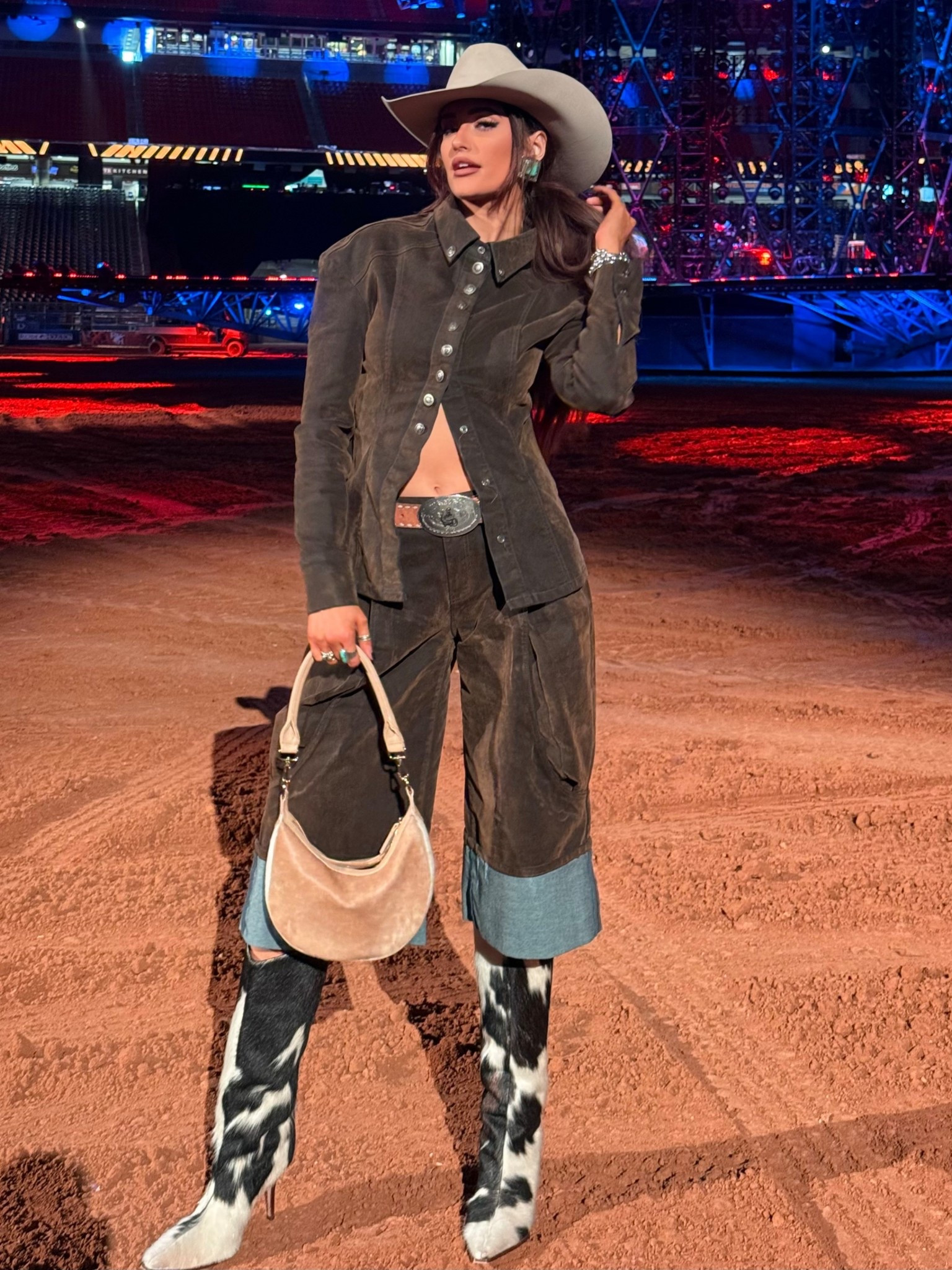 Houston Rodeo outfit! #westernfashion #westernstyle #rodeofashion 