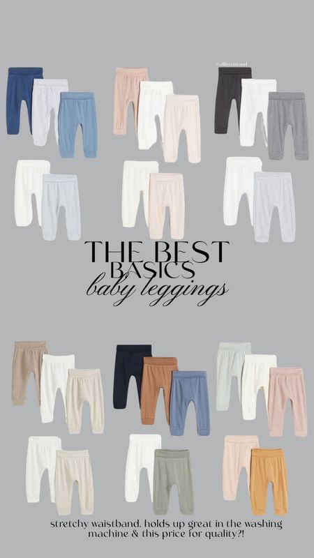 The BEST baby basics- winter outfits.
As a mama a comfy practical pair of pants for a baby is essential. These wash and dry well, have them in many colors and they get better each wear! My favorite part is the wide waistband.

#ltkbaby #ltkmaternity #ltkunder50

#LTKkids #LTKsalealert #LTKfamily