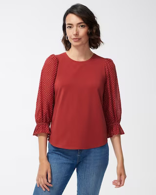 Chiffon Sleeve Top | Chico's