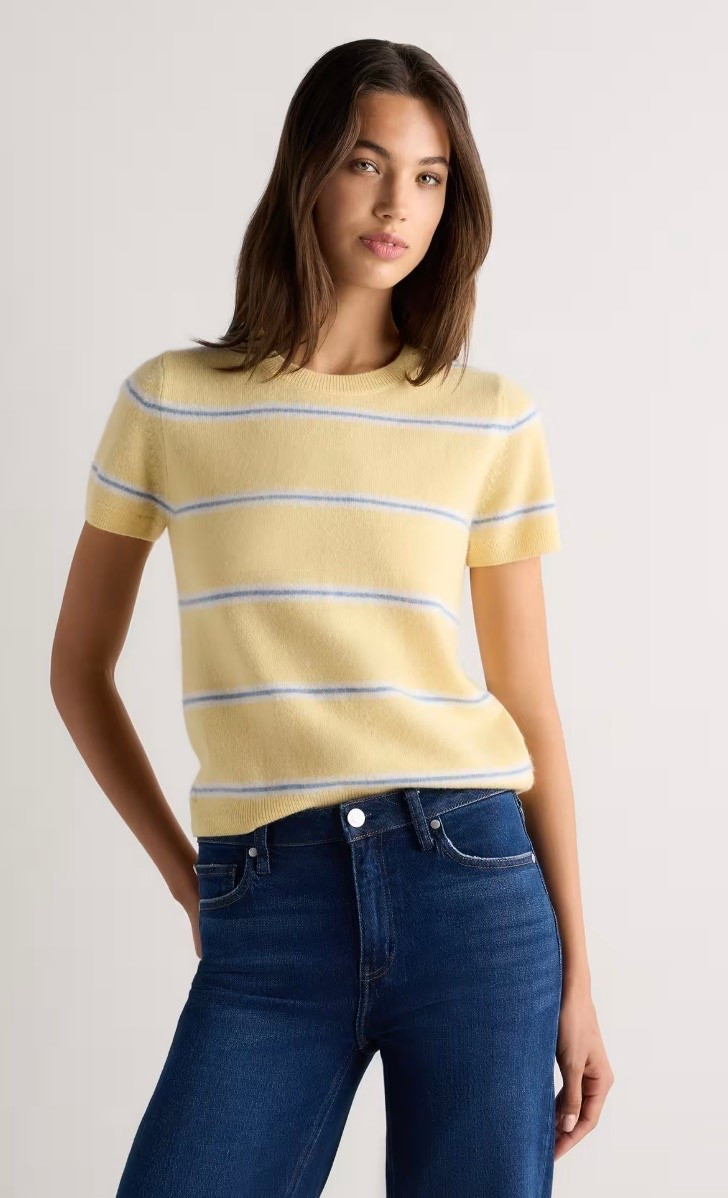 Sweater perfection. Cashmere tee from @Quince 

#LTKMothersDay #LTKootd #LTKOver40