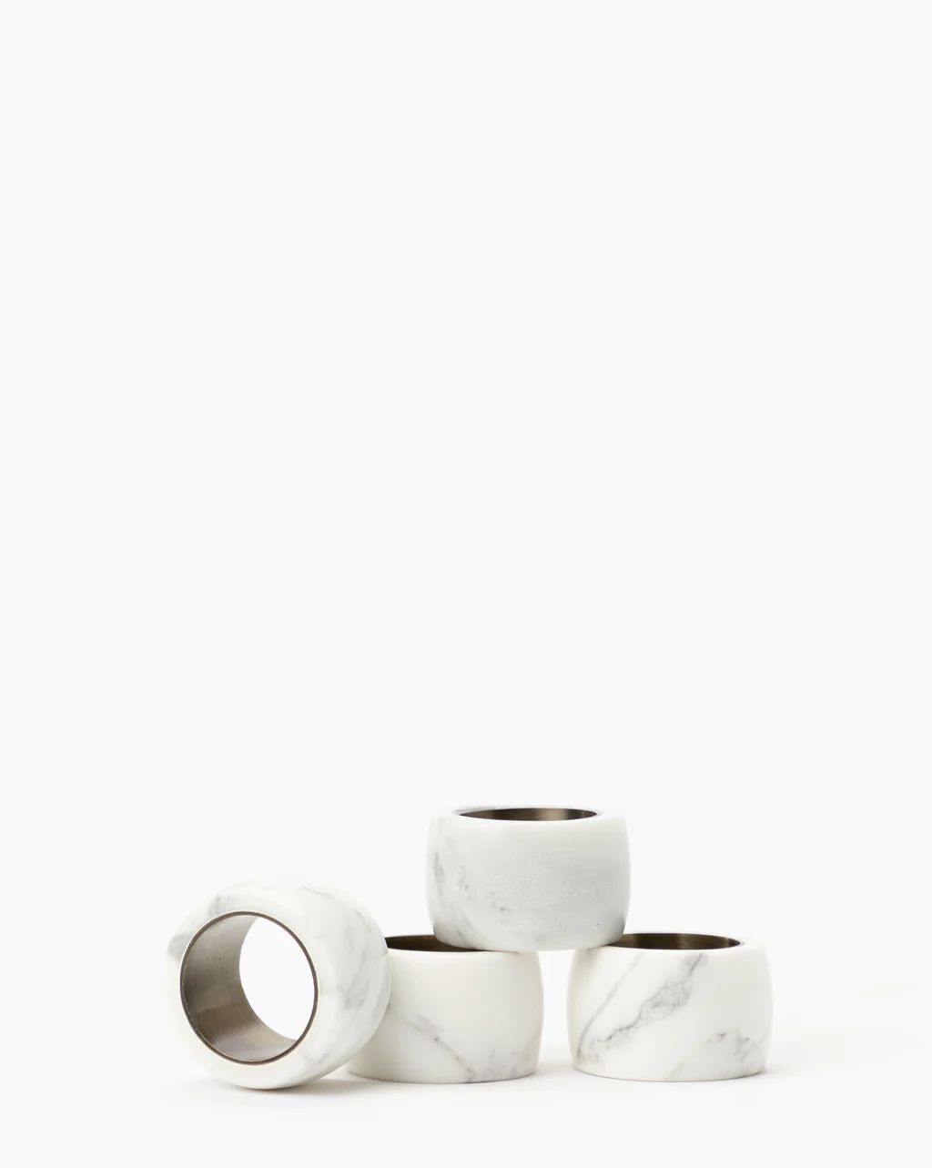 Marble Brass Napkin Ring (Set of 4) | McGee & Co.