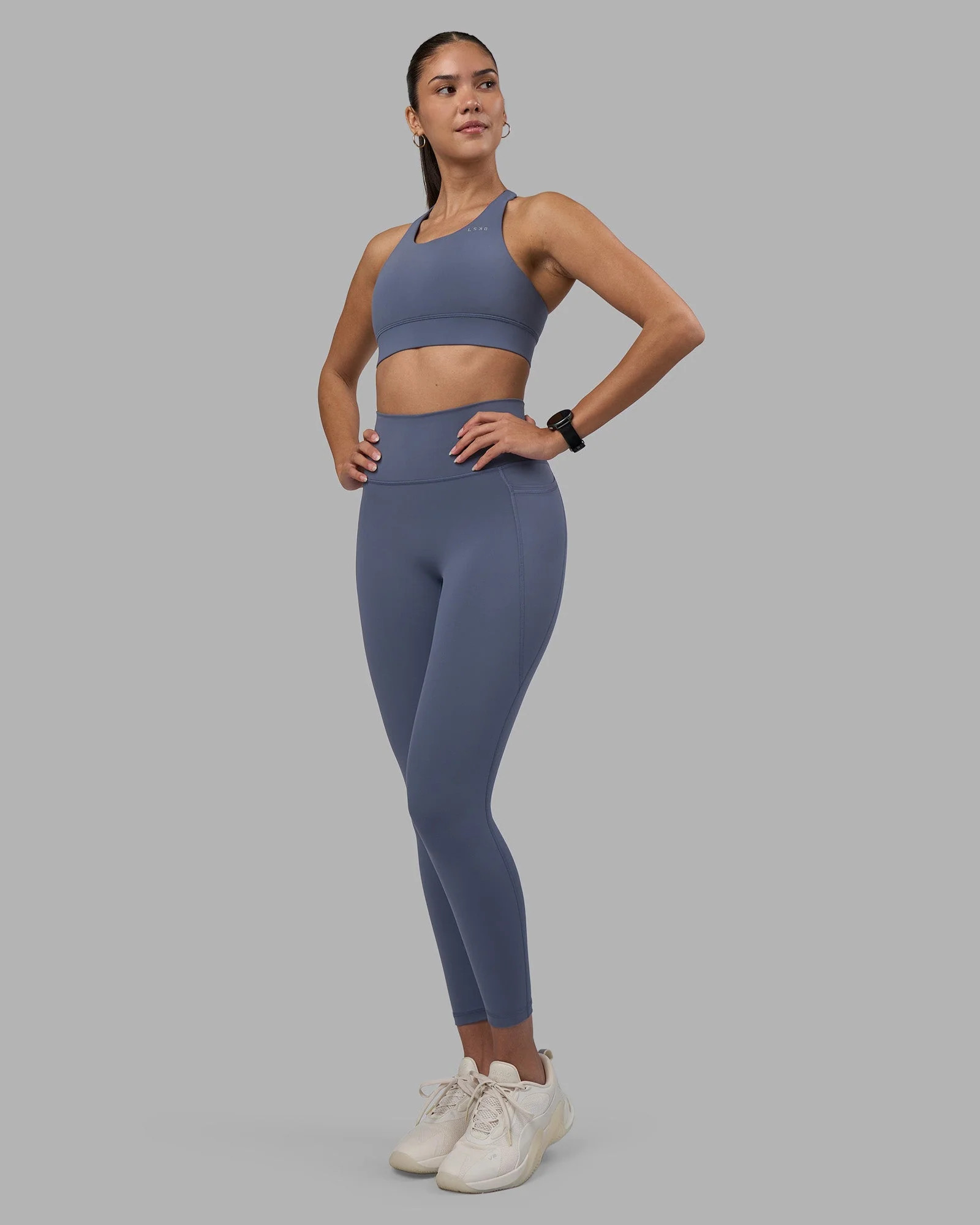 Fusion Ultra High-Rise 7/8 Legging Pockets - Night Shadow | LSKD | LSKD