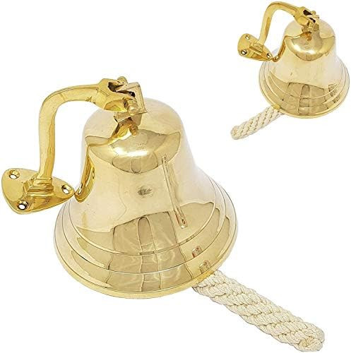 THORINSTRUMENTS (with device) Brass Nautical Ship Bell Maritime School,Dinner,Reception,Home Deco... | Amazon (CA)