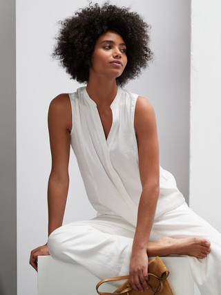 Sleeveless Shirt | Banana Republic (US)