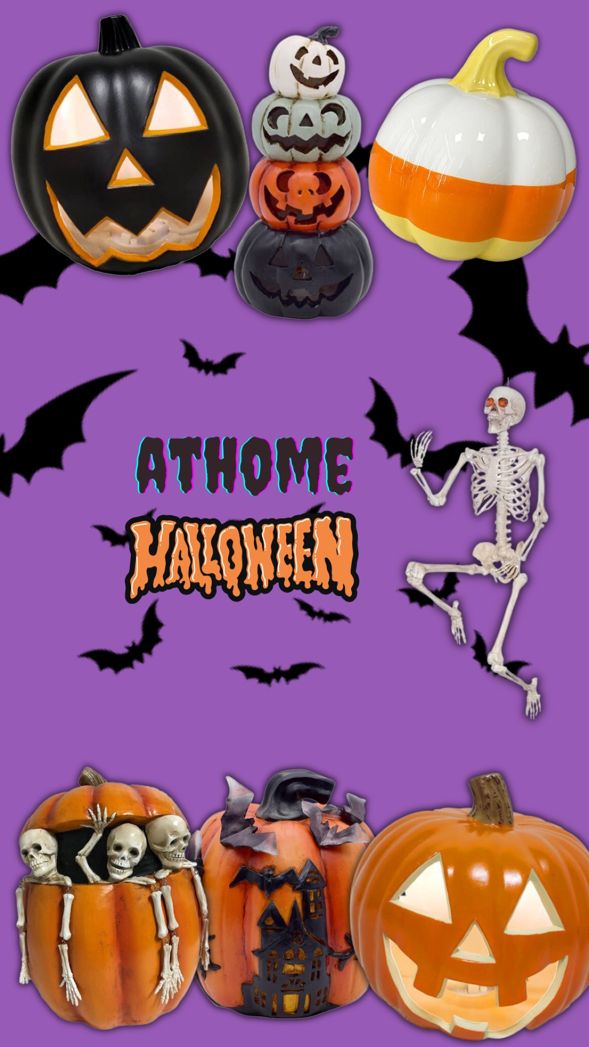 More spooky finds from AtHome 

#halloween #codeorange 

#LTKSeasonal #LTKunder100 #LTKFind