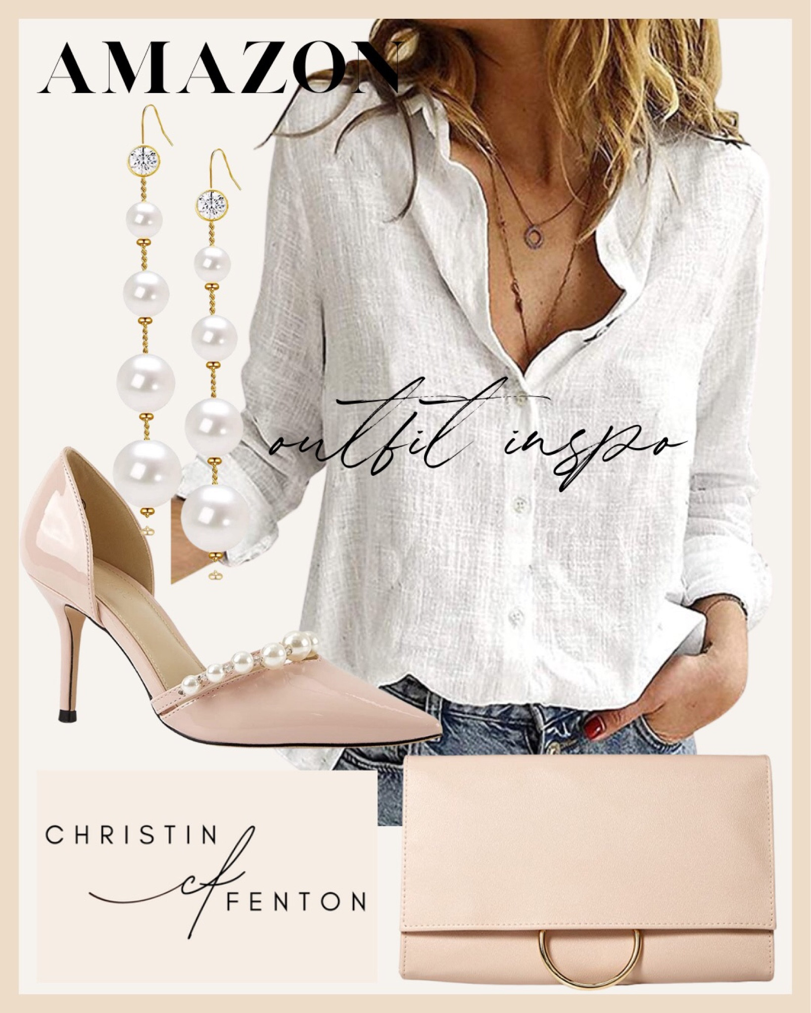 Amazon Fashion Finds! Fall outfits, fall dresses, pastel dress, business casual, resort dress, summer dresses, vacation dresses, resort dresses, resort wear, spring tops, summer tops, bikinis, one piece swimsuits, high heel sandals high heels, pumps, fedora hats, bodycon dresses, sweater dresses, bodysuits, mini skirts, maxi skirts, watches, backpacks, camis, crop tops, high heeled boots, crossbody bags, clutches, hobo bags, gold rings, simple gold necklaces, simple gold rings, gold bracelets, gold earrings, stud earrings, work blazers, outfits for work, work wear, jackets, bralettes, satin pajamas, hair accessories, sparkly dresses, knee high boots, nail polish, travel luggage . Click the products below to shop! Follow along @christinfenton for new looks & sales! @shop.ltk #liketkit #founditonamazon 🥰 So excited you are here with me! DM me on IG with questions! 🤍 XoX Christin  

#LTKstyletip #LTKshoecrush #LTKcurves #LTKitbag #LTKsalealert #LTKwedding #LTKfit #LTKunder50 #LTKunder100 #LTKbeauty #LTKworkwear #LTKhome #LTKtravel #LTKfamily #LTKswim #LTKSeasonal