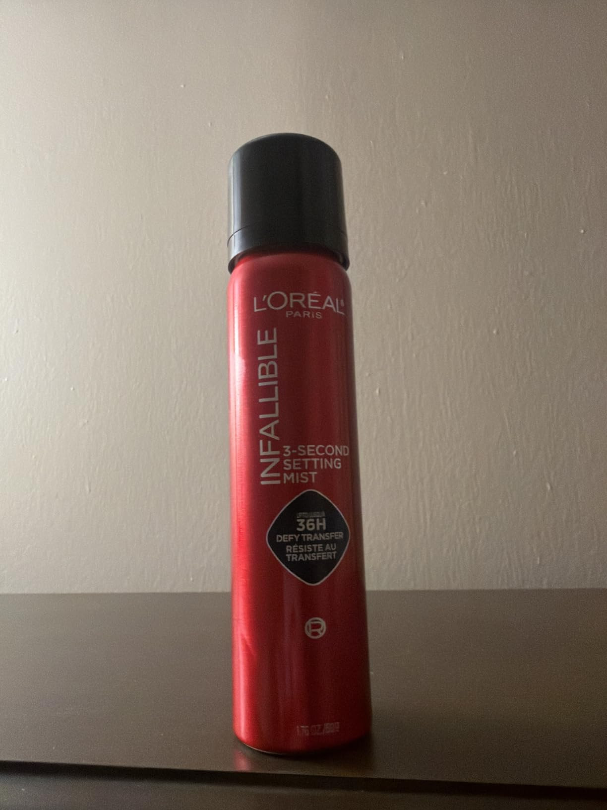 L'Oreal Paris Infallible 3-Second Setting Spray Mist, Microfine Mist for up to 36HR Wear, Clear, ... | Amazon (US)