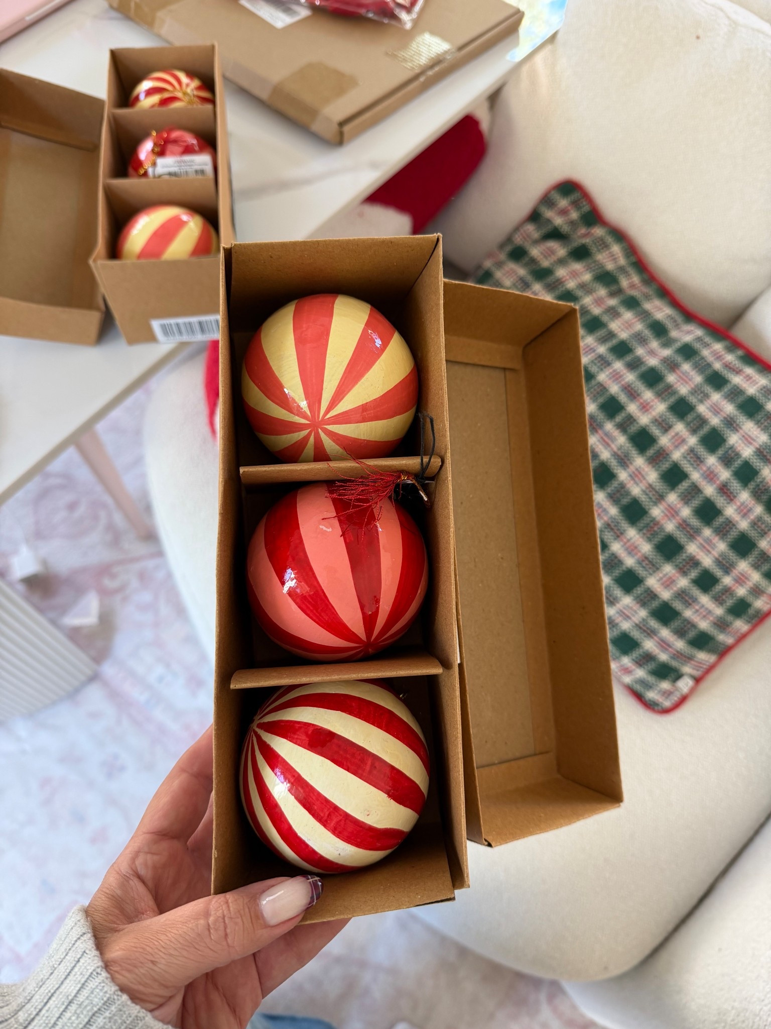 The prettiest hand painted ornaments 

#LTKSeasonal #LTKFindsUnder50 #LTKHome