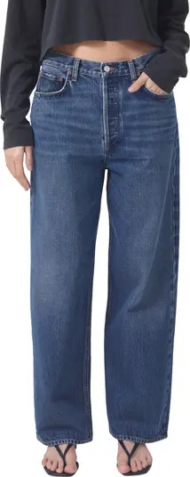 AGOLDE Low Slung Baggy Organic Cotton Jeans | Nordstrom | Nordstrom