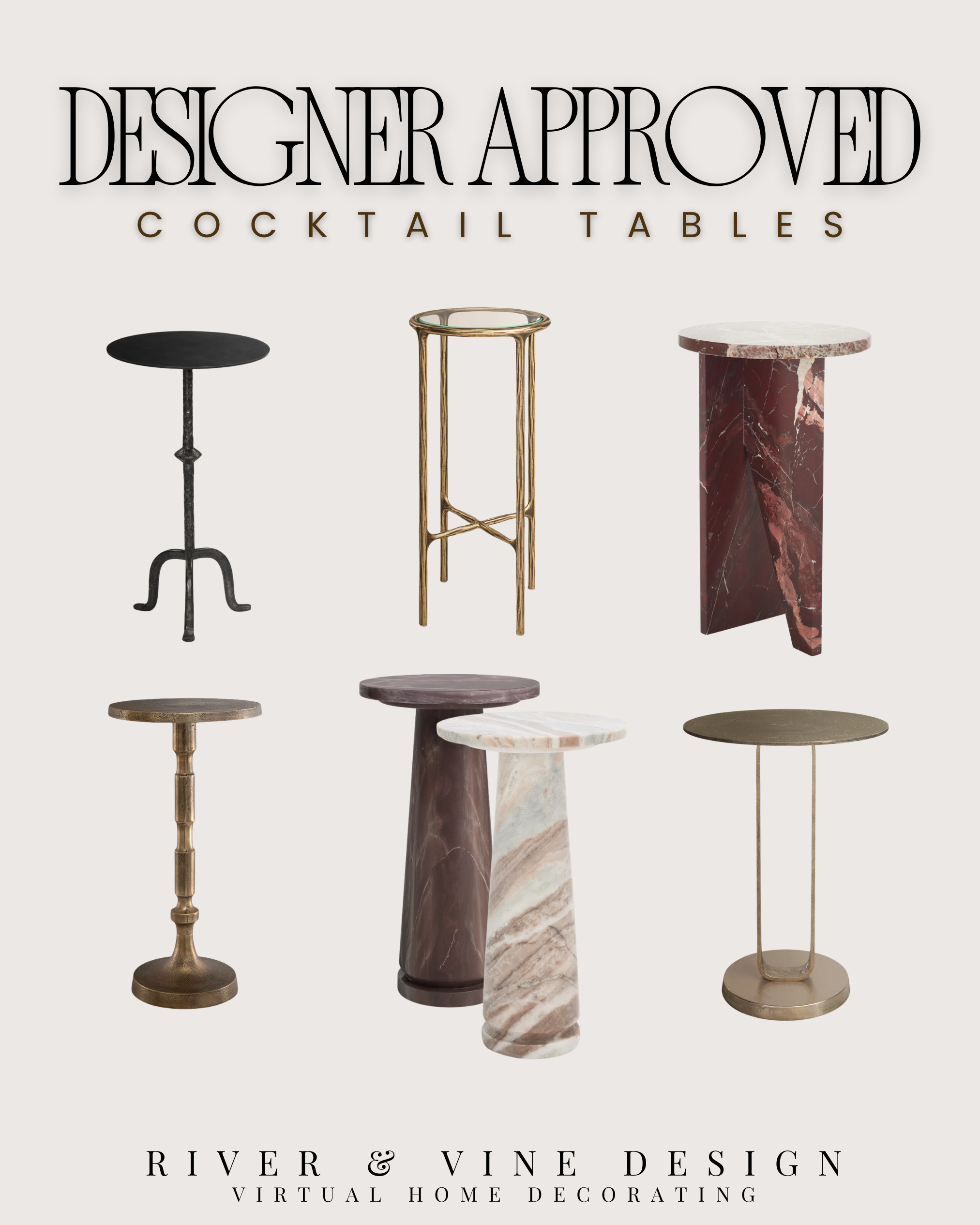 These are the pieces that make a room feel elevated instantly.

Cocktail tables are less about function and more about impact—they add height, contrast, and that collected feel that makes a space look finished. Think of them as the detail that takes your room from basic to styled.

If your space feels like it’s missing something, it’s probably this.

Save this if you’ve been meaning to layer in smaller tables—this is your sign. 

 #LTKHome