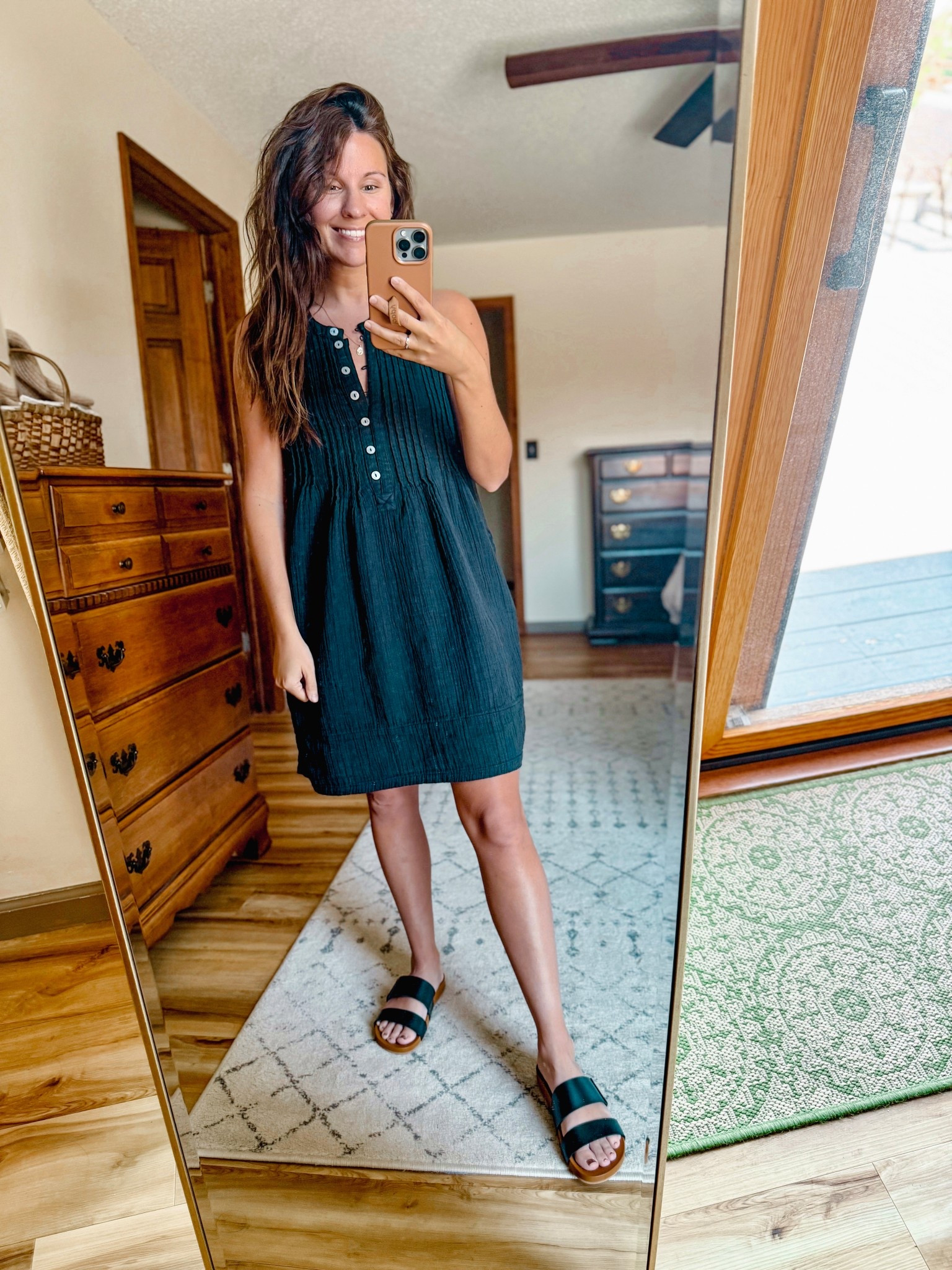 xs in my dress (I own this cotton version in 3 colors and the linen version in 2 colors). My reef sandals are size 6!🖤

#LTKSeasonal #LTKPetite #LTKootd