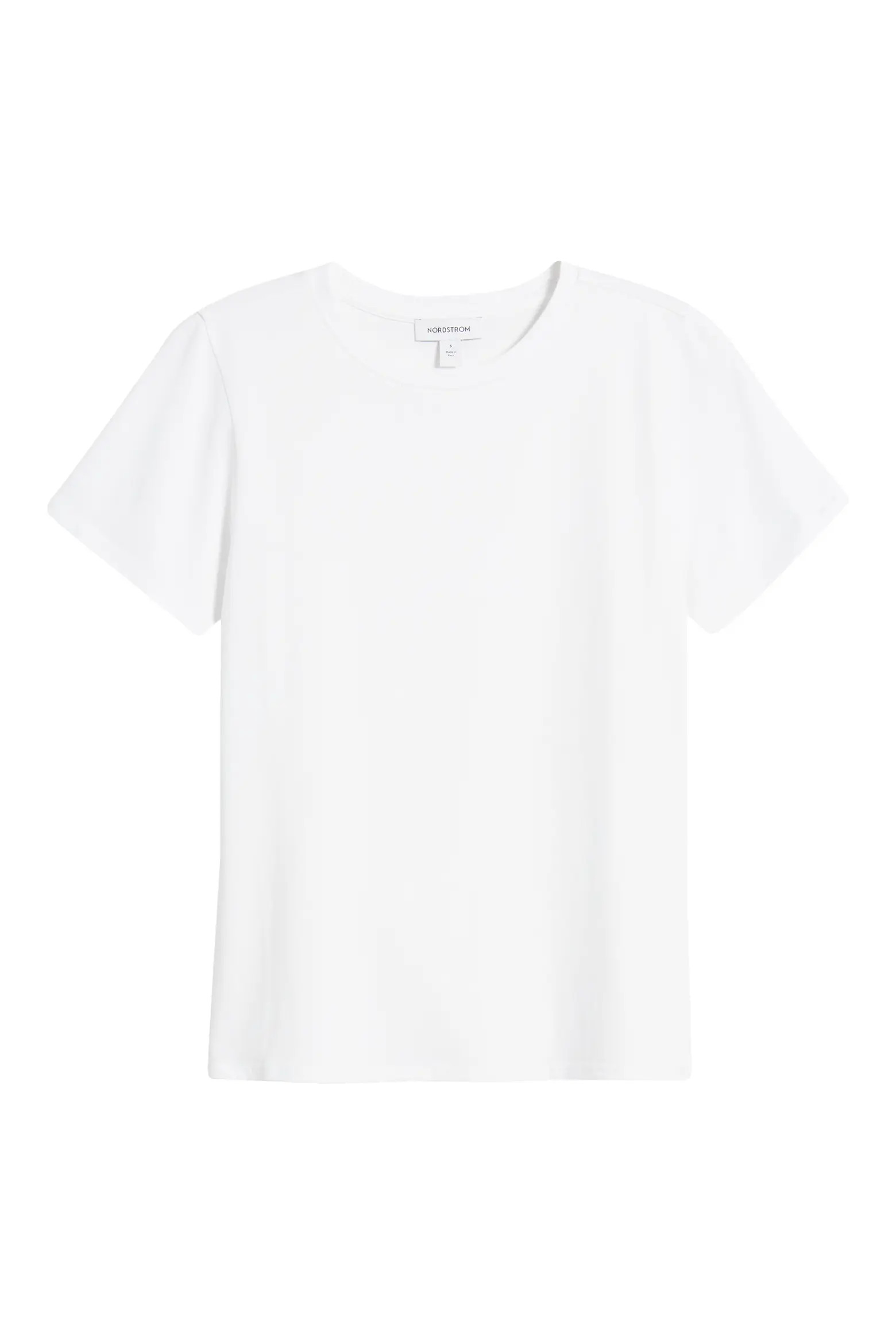 Pima Cotton Blend Crewneck T-Shirt (Women) | Nordstrom | Nordstrom