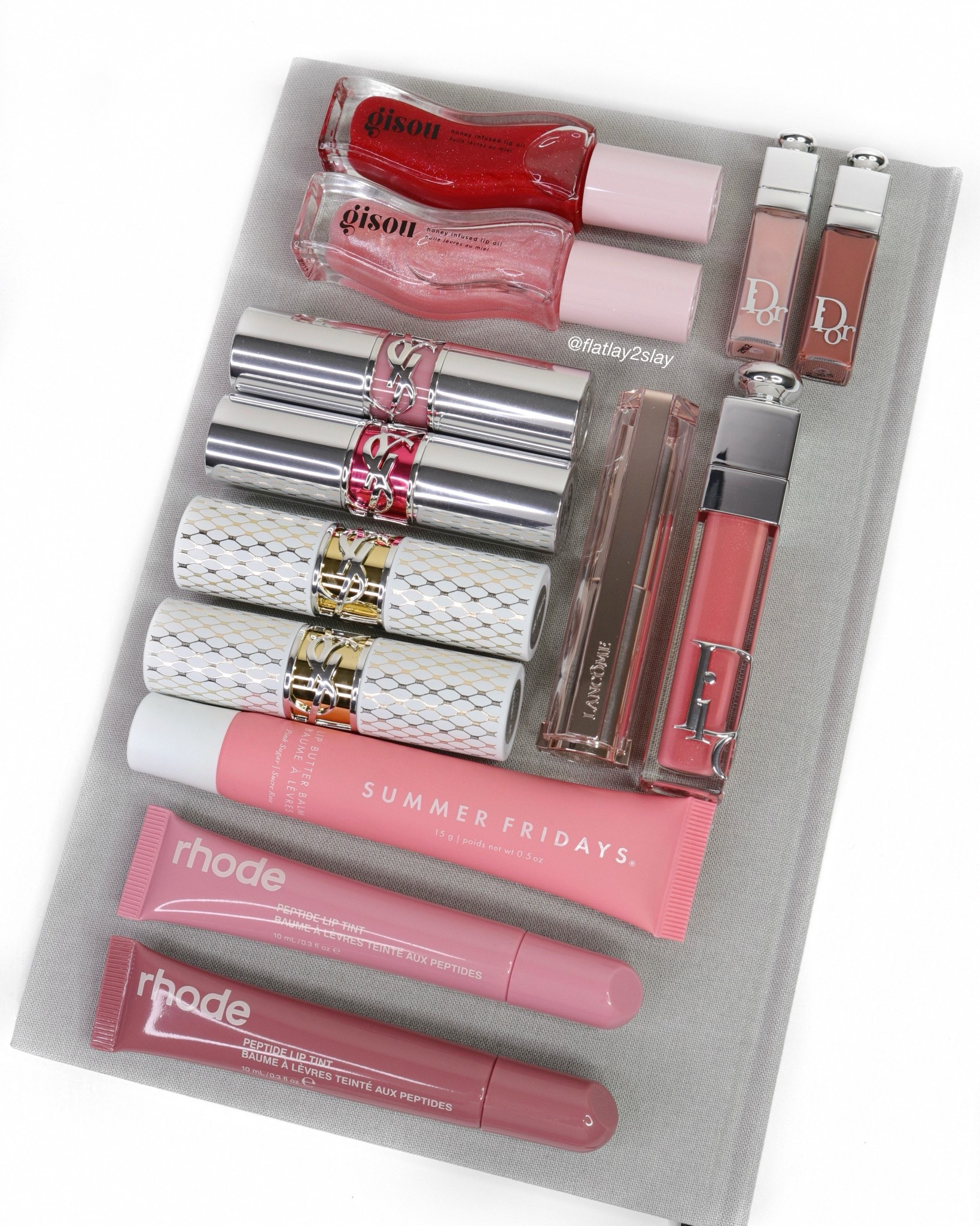 Favorite lippies 👄 My most used and most favorite lip products formula! Lip oils, lip balms, lip tints and lip glosses 🎀✨ Spotted any of your favorites?

🌸 rhode peptide lip tint
🎀 gisou honey infused lip oil
💖 dior addict lip maximizer 
🎀 ysl beauty loveshine
🌸 ysl beauty candy glaze 
💖 summer fridays butter lip balm
🎀 lancome lip idole butterglow lip balm

@rhode @summerfridays @gisou @yslbeauty @lancomeofficial @diorbeautylovers 

#rhode #rhodeskin #rhodeskincare #liptint #lipglosslover #lipbalms #lippies #yslbeauty #summerfridays #gisou #lipoil #girlygirl #girlythings #softgirlaesthetic #thatgirlaesthetic #viralmakeup #ａｅｓｔｈｅｔｉｃｓ #pinterestinspo #pinterestgirl #trendingmakeup  #pinkaesthetics #pinkmakeup #lipglosscollection #thatgirl #girlyinspo #vanillagirlaesthetic 

Rhode, rhode peptide lip tint, rhode peptide lip treatment, gisou lip oil, ysl beauty loveshine, ysl beauty candy glaze, summer fridays lip oil, summer fridays lip balm, girly girl, girly aesthetic, soft girl aesthetic, that girl aesthetic, pinterest girl, pinterest aesthetic, viral makeup, trending makeup, makeup flatlay, new makeup, makeup haul, makeup collection  

#LTKBeauty #LTKGiftGuide #LTKgrwm