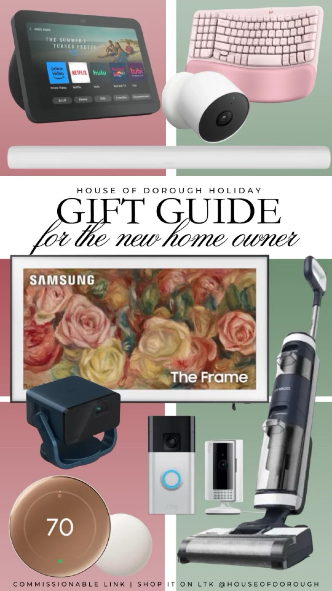 Gift guide for the new home owner!


Gift guide, christmas gifts, holiday gift guide, home gifts, home essentials, home

#LTKHome #LTKGiftGuide #LTKSeasonal