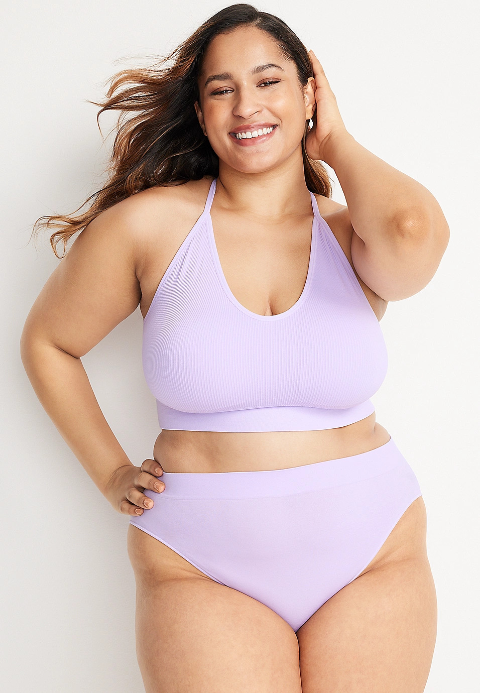 True Stretch Seamless Simple Strap Bralette | Maurices