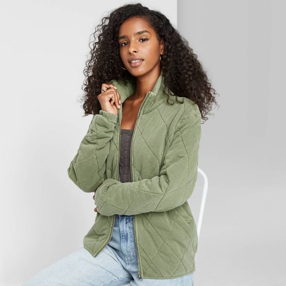 Women's Quilted Jacket - Wild Fable™ | Target