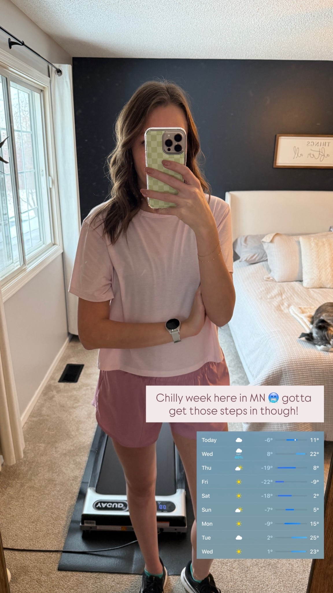 Chilly day in MN calls for the walking pad & a cute gym fit 🥶💪🏼

#LTKootd #LTKdayinmylife #LTKActive