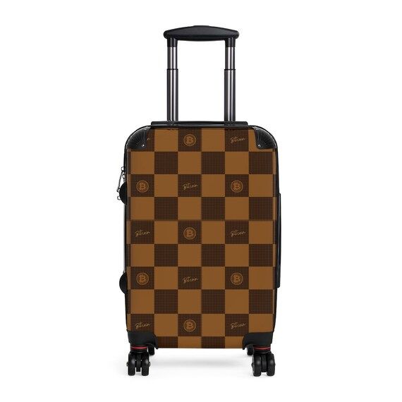 Bitcoin Suitcase  Luggage  Cabin  Crypto Luggage  | Etsy | Etsy (US)