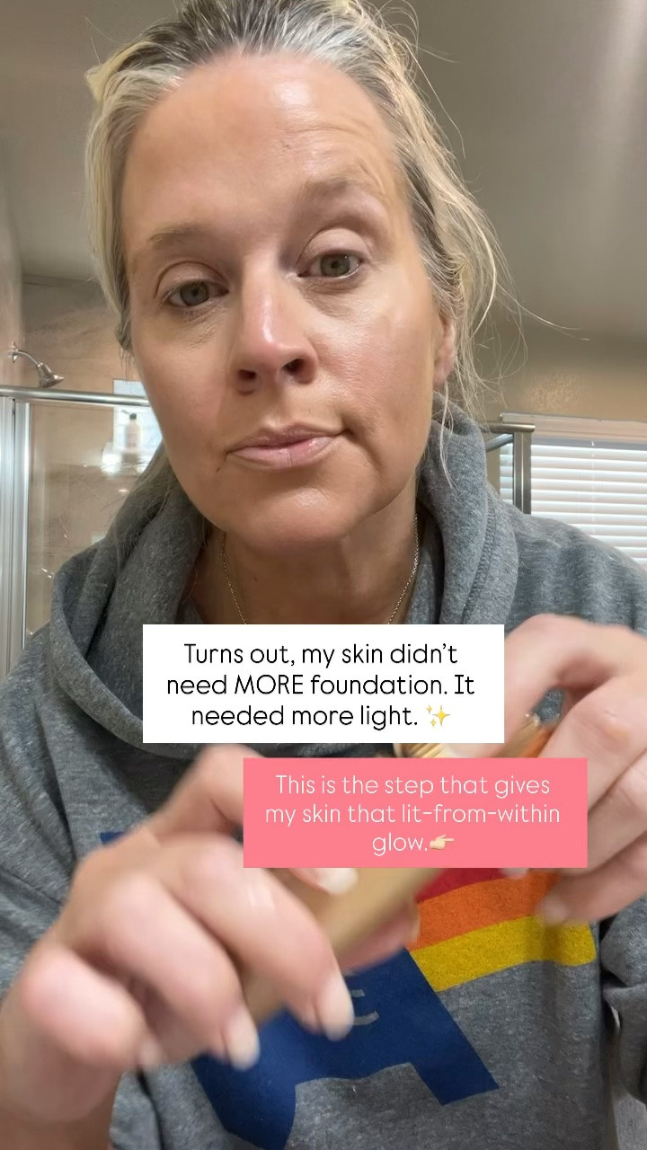 ✨Tap the bell, save and ❤️ start here over 40 fashion, midlife style, midsize fashion and luxury looks for less.  

This is the step that gives my skin that lit-from-within glow.

👑 Helping you look good, feel good.-Lindsey Denver   Check back daily for belly-friendly style, confidence, and Outfit Physics™.

#LTKOver40 #LTKMidsize