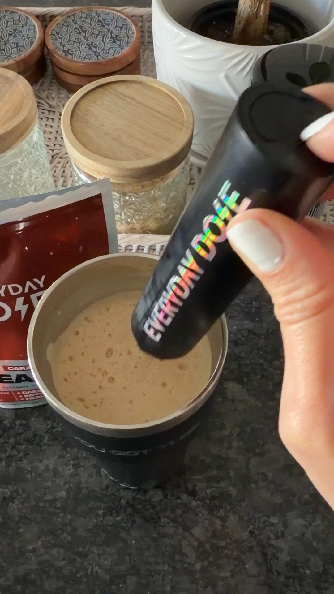 Favorite mushroom coffee EveryDay Dose 

#LTKselfcare #LTKdayinmylife #LTKfoodie