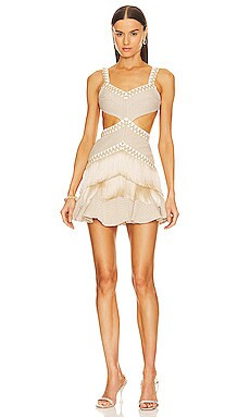 PatBO Knit Mini Dress in Clay from Revolve.com | Revolve Clothing (Global)