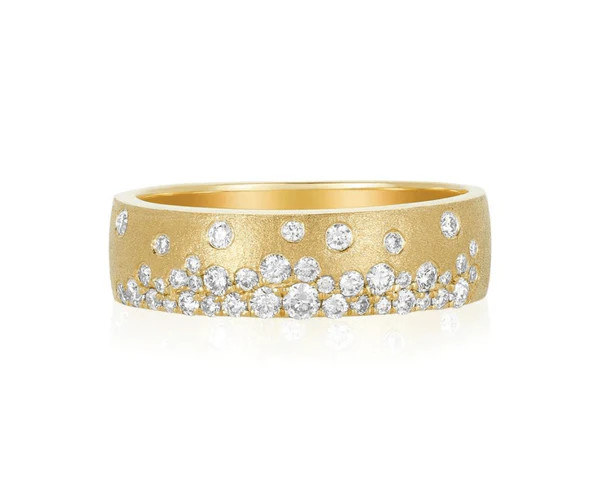 Diamond Mardi Gras Ring | LINDSEY LEIGH JEWELRY