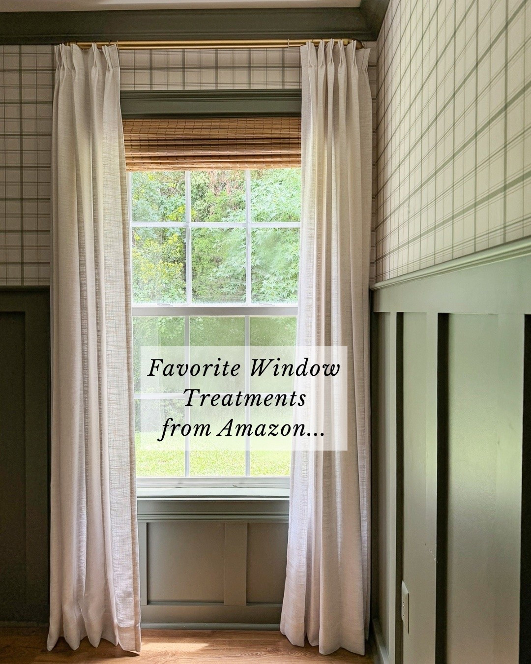 Favorite window treatments from Amazon, from bamboo shades to curtains and hardware! I’ve bought several of these more than once!

#LTKHome