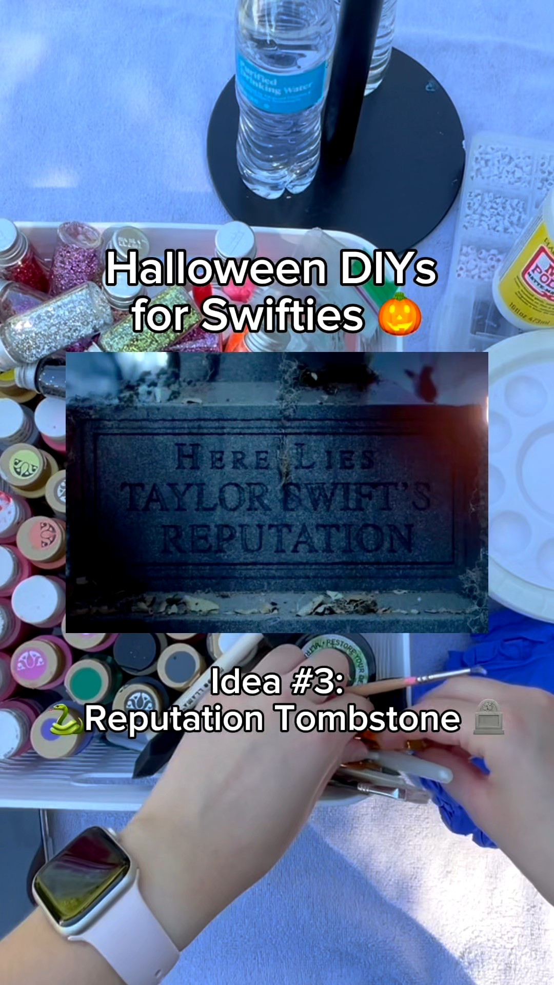 DIY reputation tombstone 🐍

#LTKSeasonal #LTKFindsUnder50 #LTKHalloween