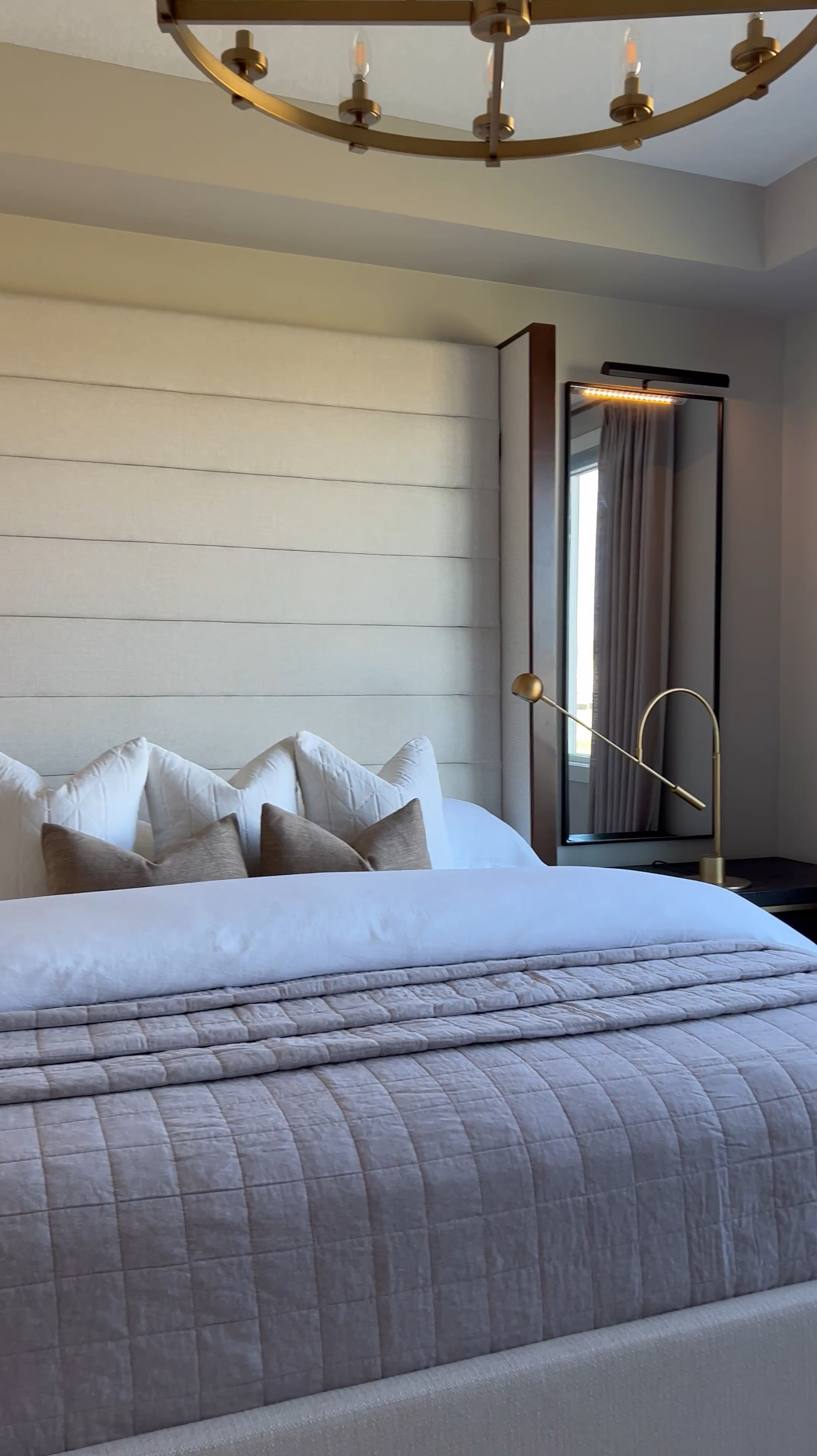 When styling my bed, I love incorporating 3 throw pillows, two flumbar pillows, a quilt, and duvet. I placed 2 duvet inserts to create the ultimate fluffy bed! Please find exact items linked below! 

#Neutraldecorn
#Neutralbedroom
#quilt 

#LTKHome #LTKVideo #LTKStyleTip