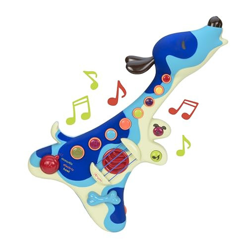 B. toys- Woofer- Interactive Dog Guitar- Musical Toys- 3 Music Modes- Big & Colorful Buttons – 2 Years + | Amazon (US)