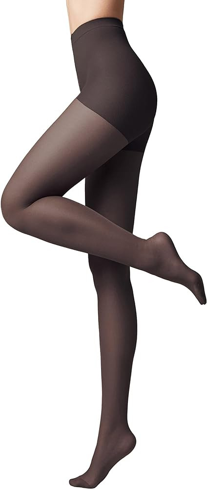 Conte Tights High Waist Compression Pantyhose with Control Top, for Sensitive Skin Active Soft 40... | Amazon (US)