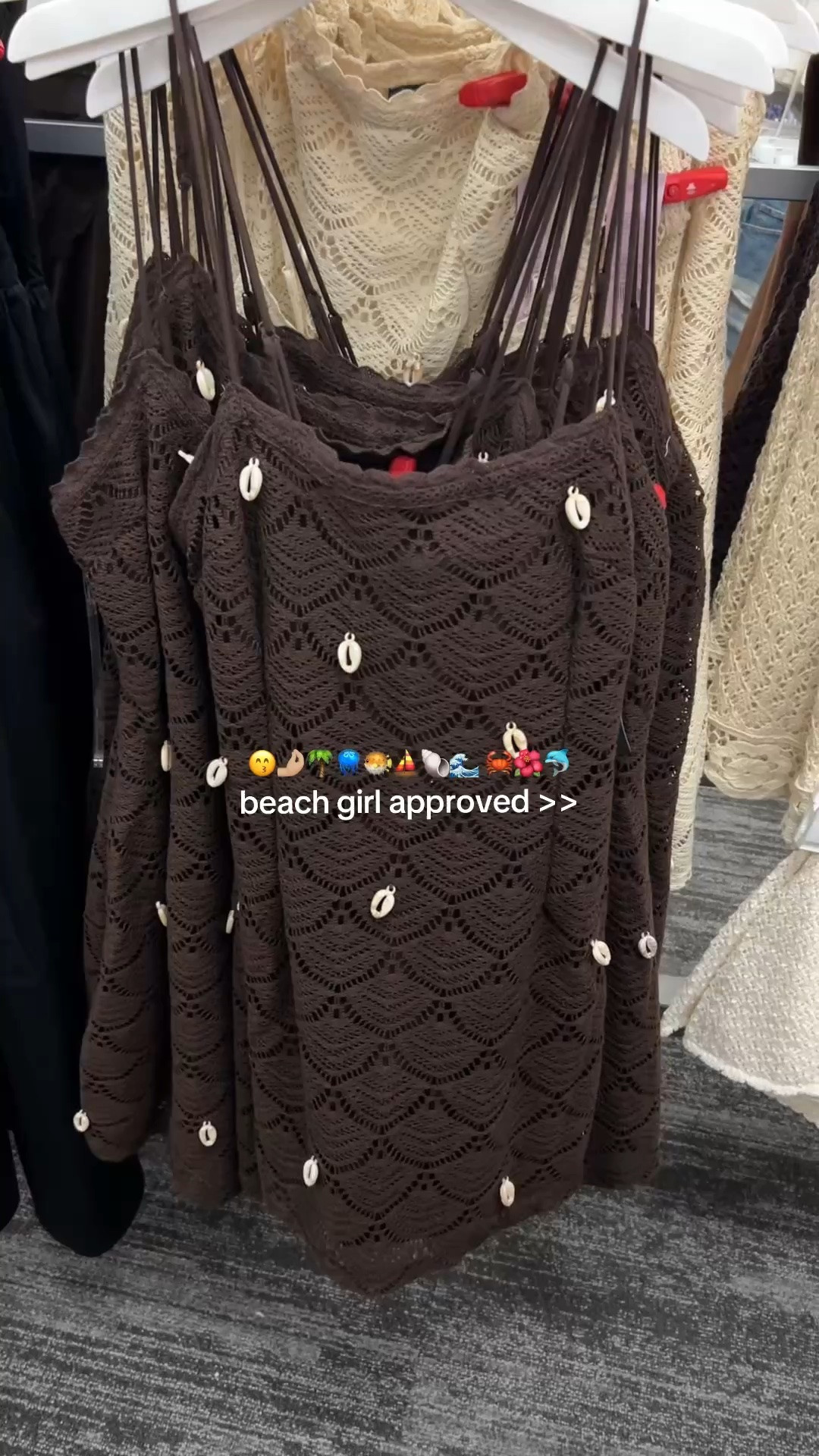 beach girl approved >> @Target did their big one with this 😙🤌🏼🌴🌺🐬 

I LOVE these new seashell dresses!!! Both in brown & cream, I couldn’t decide which one to get so I bought both 🤪

Likeee I’m obsessed I think so cute for a summer vacay night out or I’m picturing a summer country concert!! w/some boots and maybe a cowgirl hat! LOVE! 🤠👢 

Don’t miss out, they’re already selling quick!
#targetfinds #targetdress #beachgirl #seashellgirl #beachdress #vacaydress #countryconcert #summerdress

#LTKootd #LTKTravel