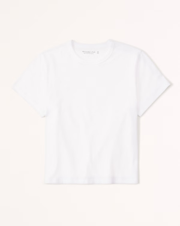 Essential Body-Skimming Tee | Abercrombie & Fitch (US)