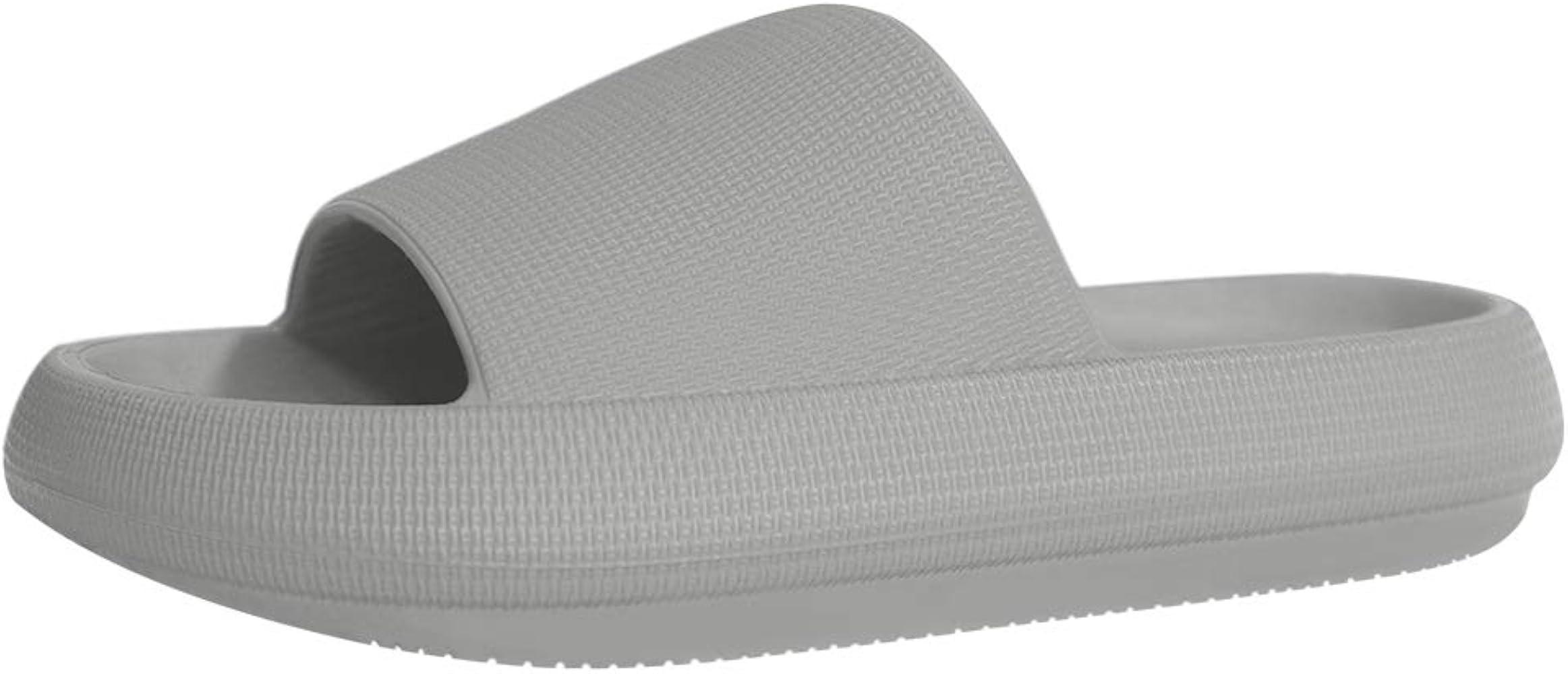 EQUICK Slippers for Women and Men Shower Bathroom Sandals Open Toe Soft Cushioned Extra Thick Non... | Amazon (US)