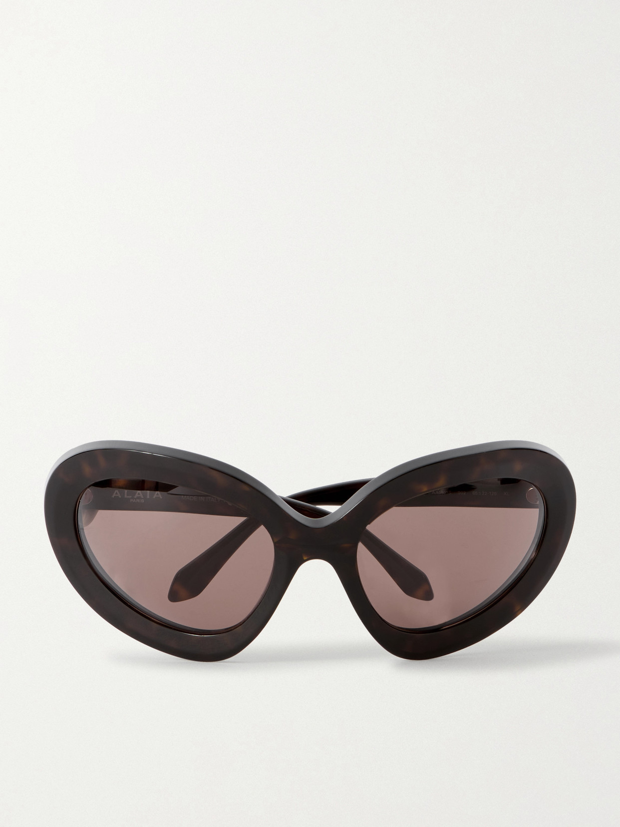 Alaïa - Round-frame Tortoiseshell Acetate Sunglasses - One size | NET-A-PORTER (UK & EU)