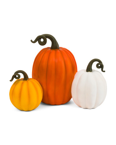 Outdoor Safe Pumpkin Trio | TJ Maxx