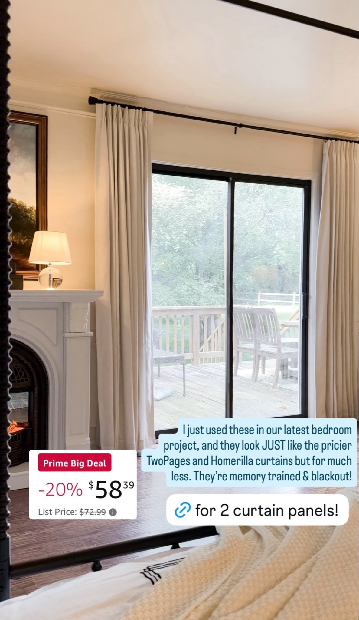 Great price on these curtain panels!