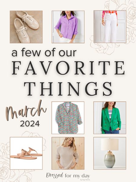 Today on the blog I’m sharing a few of our favorite things from March 2024.✨

#LTKover40 #LTKstyletip #LTKmidsize