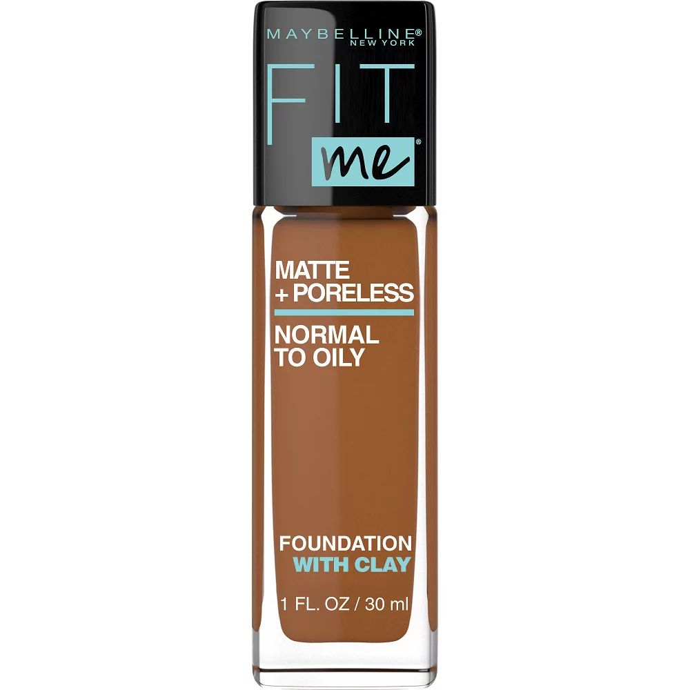 Maybelline Fit Me Matte + Poreless Liquid Foundation Makeup, Mocha, 1 fl. oz. - Walmart.com | Walmart (US)