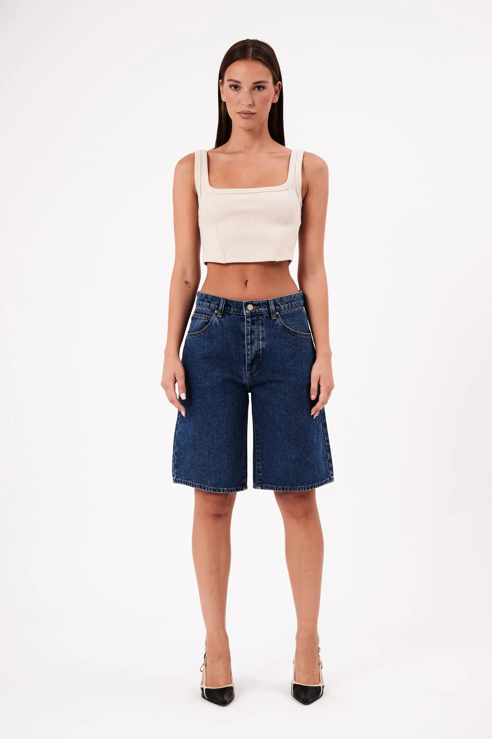 95 Mid Jort - Bella | Abrand Jeans APAC