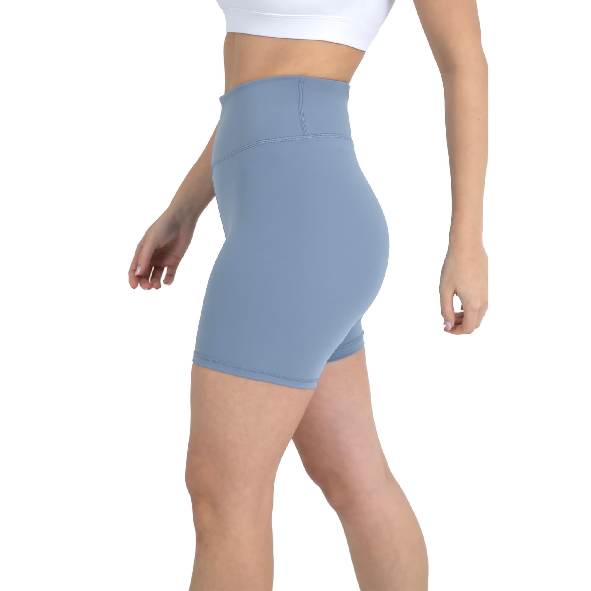 YITTY Active Women's UltraLuxe High Waist Biker Shorts – 3''/6'' Squat Proof, Tummy Control, Co... | Walmart (US)