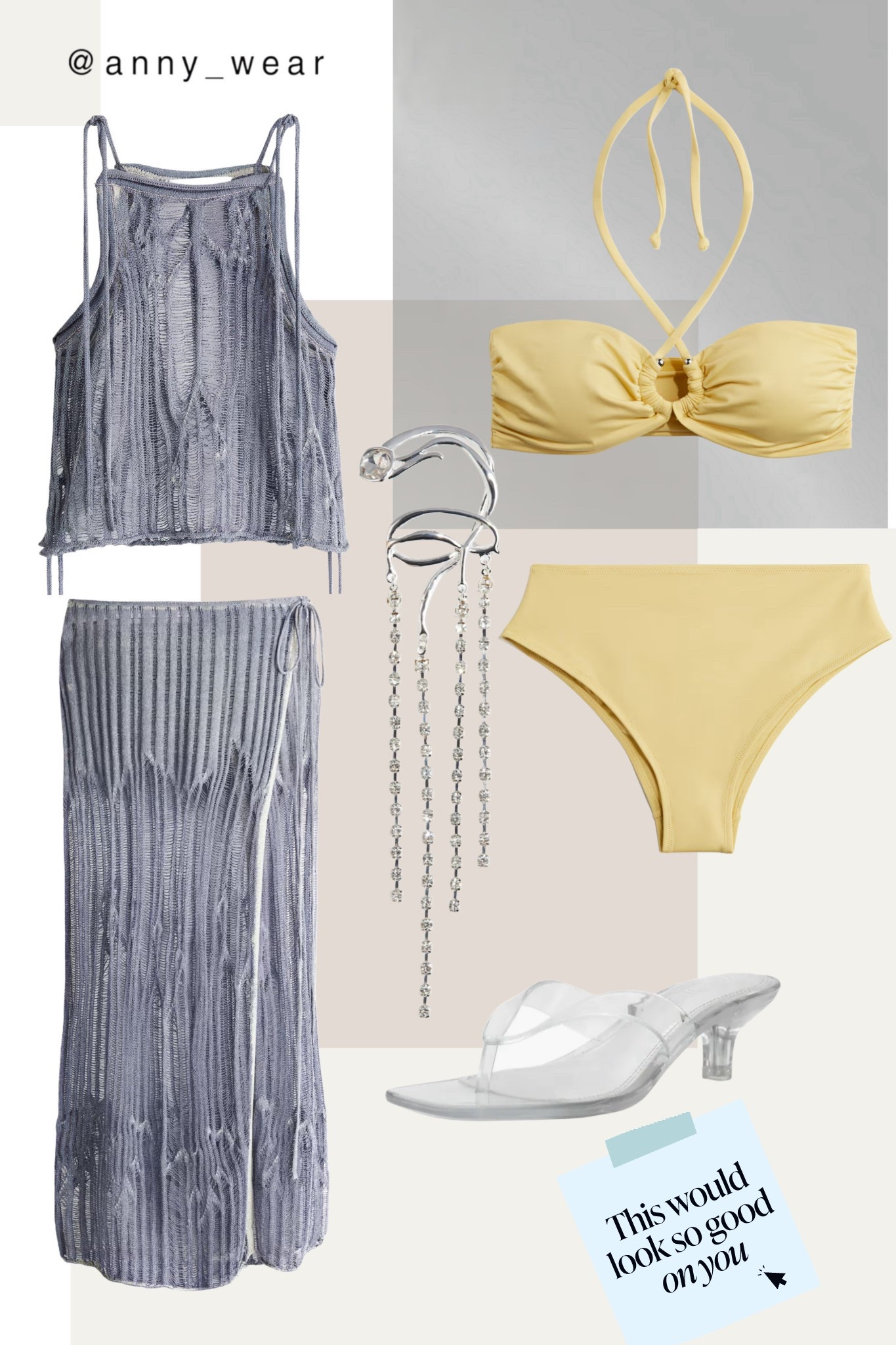 Vacation outfits

Yellow swimsuit 
Yellow top
Knit Mini Dress
Yellow bottom 
Knit Top
Crochet top
Kitten Heel Flip Flop
Rhinestone Pendant Ear Cuff
Padded Halterneck Bikini Top
High Waist Cheeky Bikini Bottoms
Crochet skirt 
Clear sandals 
Silver earring 
vacation sets 
sundresses 
vacation wear 
summer dresses
summer vacation dresses
light summer 
bikini set
transitional outfit
spring break outfit
spring break 2025
spring break dress
college spring break
recent spring break
warm weather outfits get away outfits vacay outfits sundress season beach vacay resort 2025 swimsuits 2025 swim 2025 resort wear 2025 winter travel cruise attire cruise dress tropical outfit cruise essentials cruise must haves cruise outfits greece dress greece outfits greece vacation ibiza outfits vacation positano outfit nice sundress outfits for greece outfits for Italy vegas bachelorette vegas concert vegas day outfits vegas dress rich girl vegas fashion vegas looks vegas outfits vegas pool party vacation sets vacation looks vacation wear rust dress spain outfits italy outfits italy spring outfits italy summer outfits italy summer italy fashion italy vacation italy dress cupshe swimwear cupshe swimsuit cupshe swim cupshe bikini cupshe coverup bali outfits costa rica costa rica outfits tropical dress tropical vacation outfits tropical maxi dress tropical outfits tropical vacation tropical vacation dress carribean caribbean vacation caribbean cruise amalfi outfit amalfi coast resort outfits 2025 beach resort outfits resort vacation outfits 2025 swim 2025 swimsuit Mango outfits sunday brunch going out outfits photoshoot outfits dinner date outfit ssense work party outfit zara outfits paris outfit casual wardrobe europe outfits saks 5th avenue new york outfits city street styles new york city ltku over 40 capsule wardrobe popular today summer looks city outfits Abercrombie outfits casual spring outfit classy casual everyday necklace #hm #LTKfindsunder100 #LTKStyleTip #LTKSeasonal #LTKSaleAlert 

#LTKSwim #LTKFindsUnder50 #LTKActive