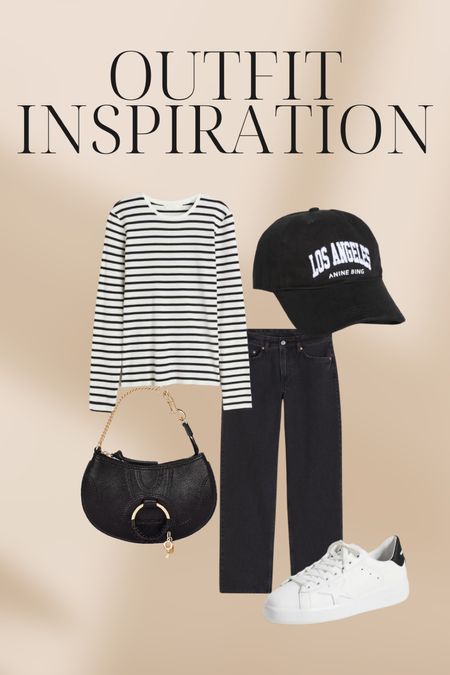 Outfit inspiration 

anine bing, stripes 

#LTKstyletip