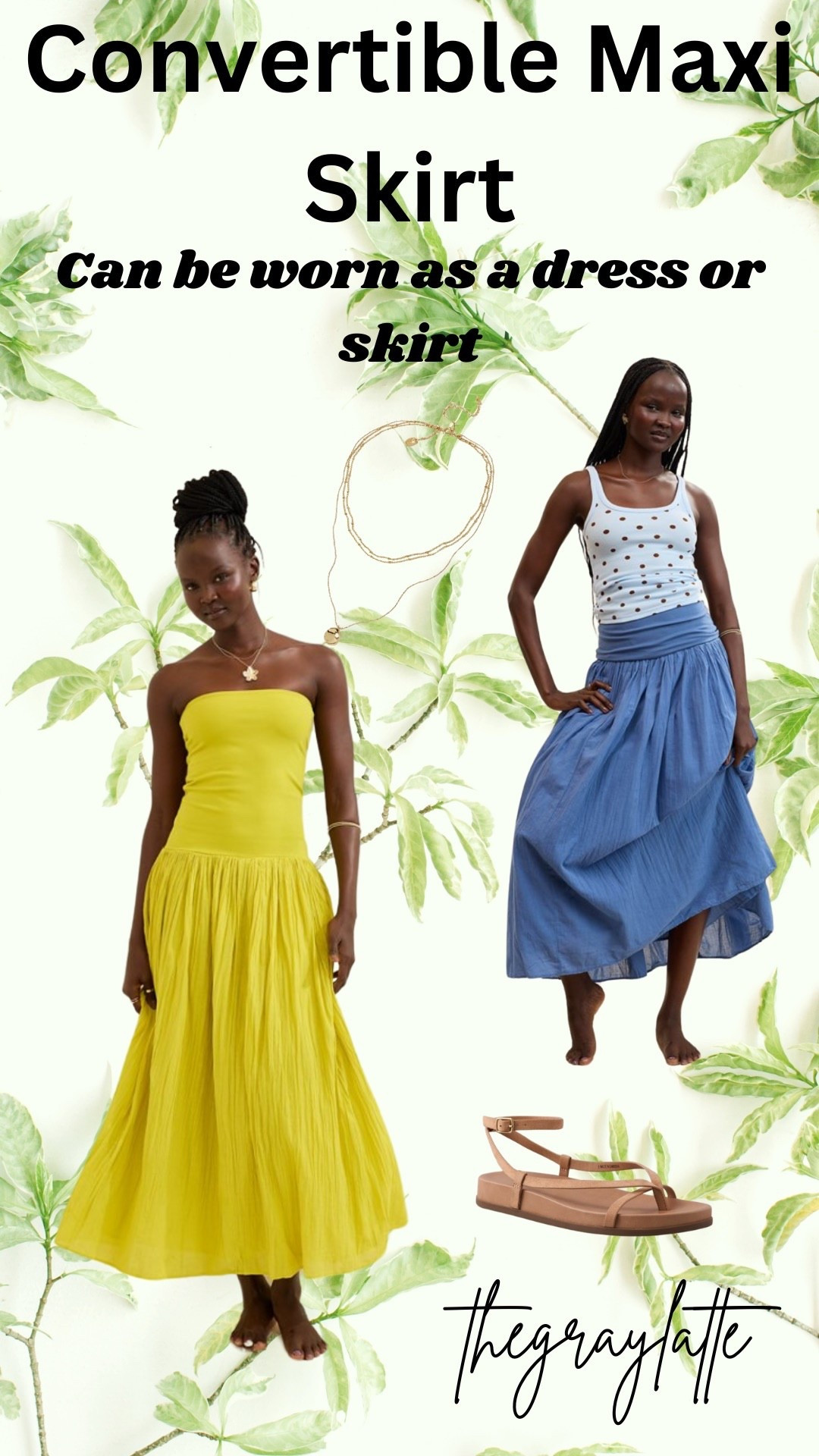 Convertible maxi dress, wear as a dress or skirt!! 👗

#LTKootd #LTKSeasonal #LTKTravel
