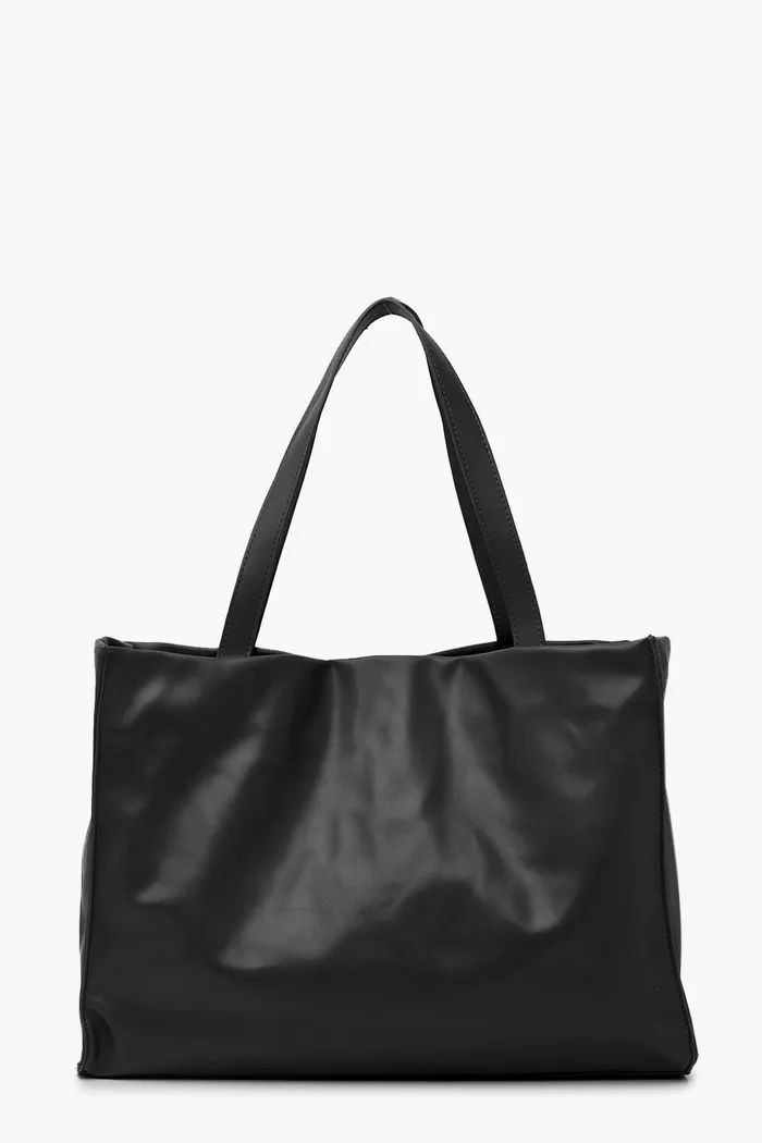 Soft Shopper Tote Bag | boohoo (US & Canada)