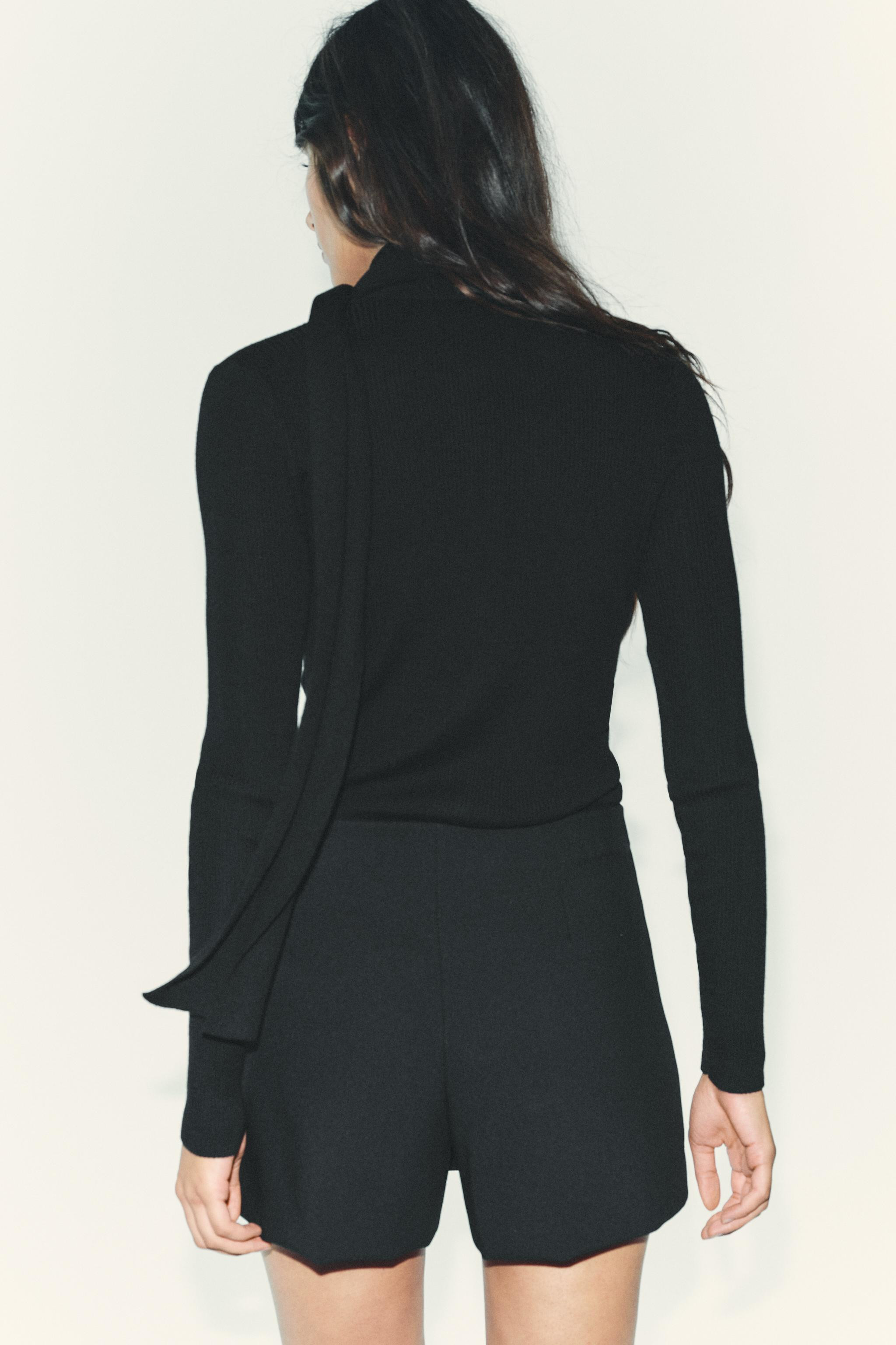 ASYMMETRIC SKORT WITH APPLIQUE | Zara UK